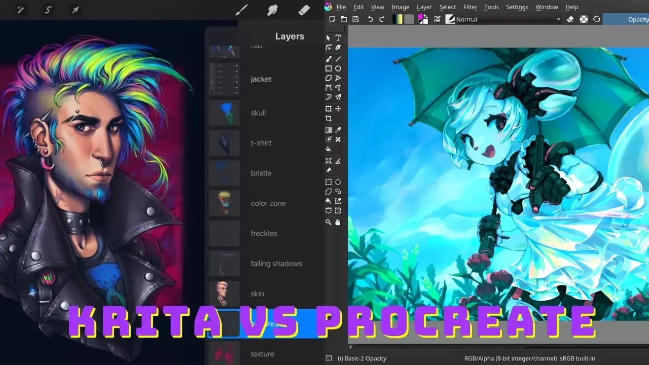 Krita vs Procreate: Which One Is the Best Drawing App for You?